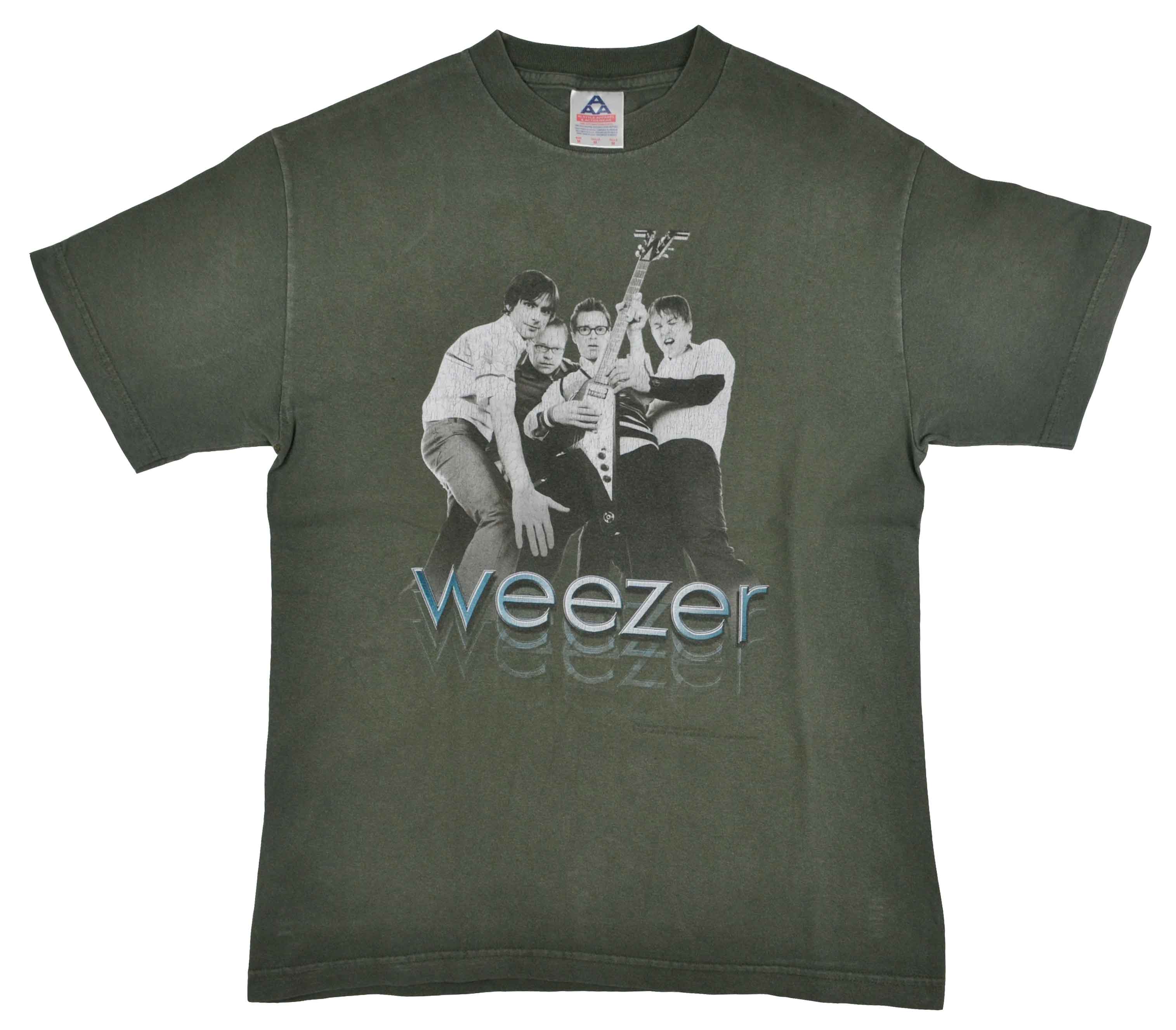 値下げしました！weezer 2001ツアー Tシャツ ヴィンテージ - Tシャツ