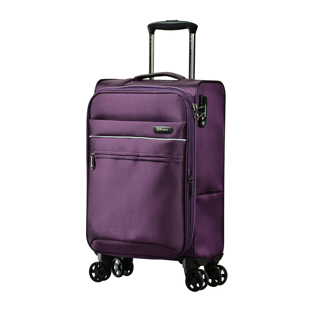 Eminent branded travel bag 24 Inch Dionysus soft spinner twin checked ...