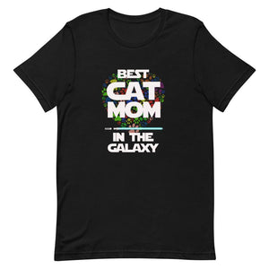 Best Cat Mom In The Galaxy T Shirt - Naava Gifts