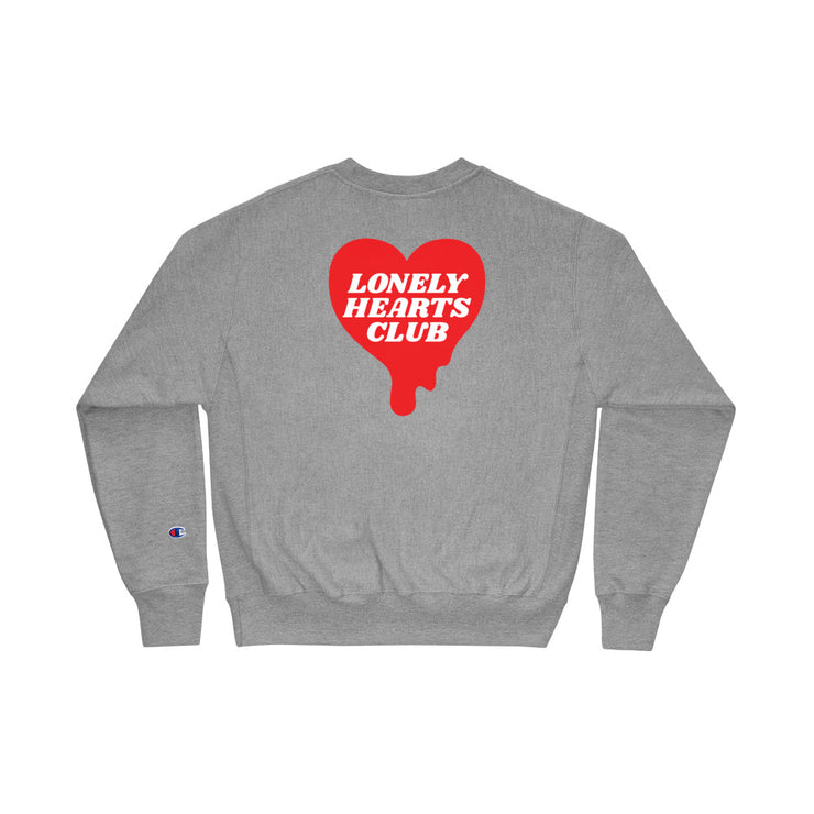Download Lonely Hearts Club Champion Sweatshirt Atomic Emotions PSD Mockup Templates