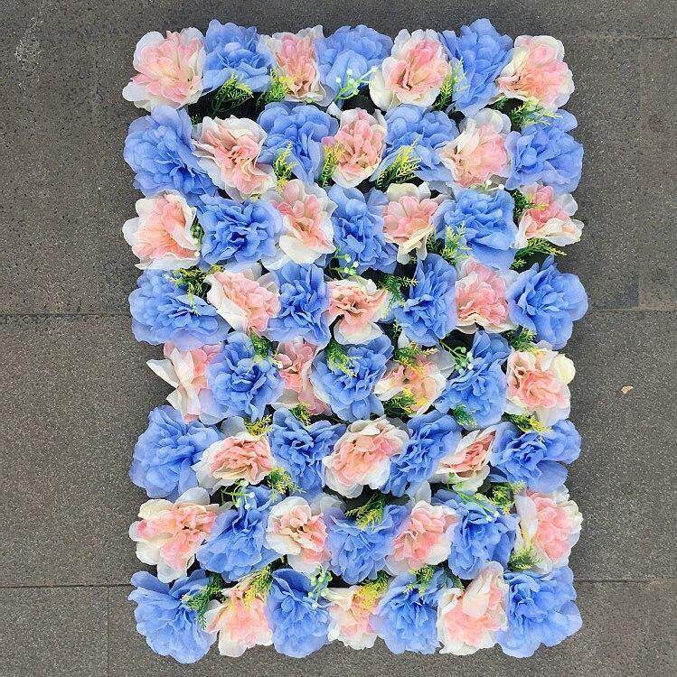 60x40cm Artificial Flower Wall Decoration - Love By Letterbox