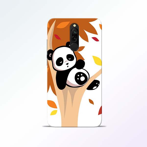 Black Panda Redmi 8 Mobile Cases