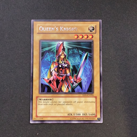 Yu-Gi-Oh Elemental Energy - Queen's Knight - EEN-EN004 - Used Rare card
