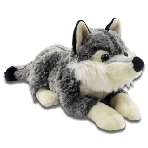 peluche loup noir