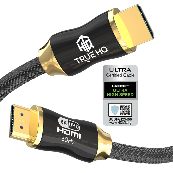 3M HDMI 2.1 Cable Certified Ultra High Speed 8K Braided 48Gbps by