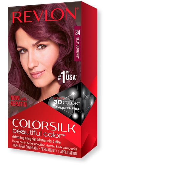 Revlon Colorsilk Deep Burgundy Hair Color 34 – Babe Theory