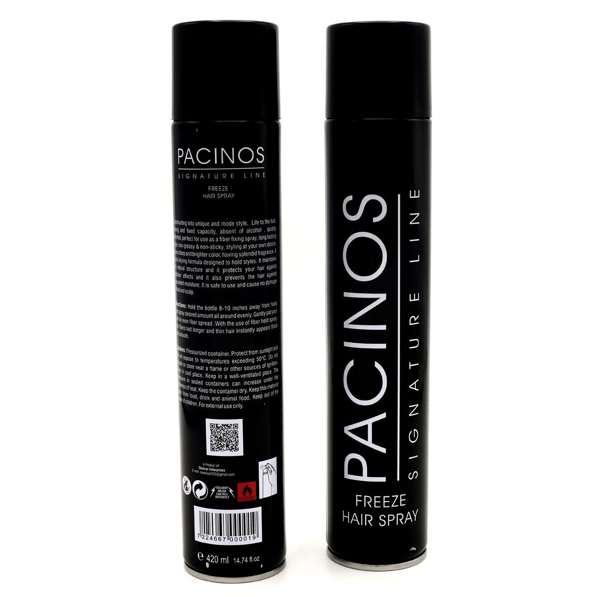 Pacinos Signature New High Quality Hair Spray For Men And Women 420ml –  Babe Theory
