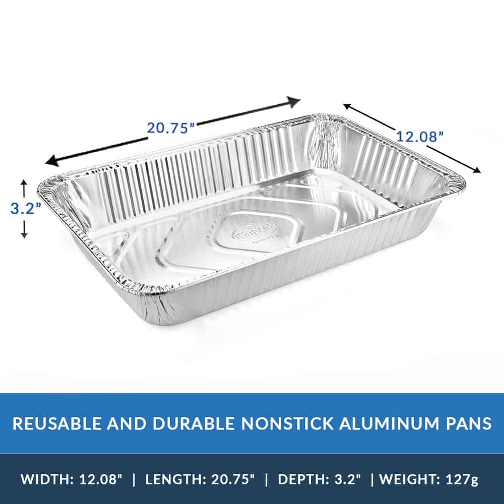 Aluminum PanSize Options Full Aluminum Pan King Zak