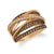 le vian chocolatier® ring featuring 7/8 cts