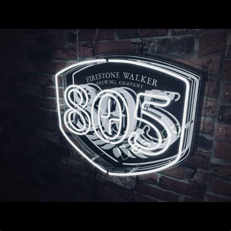 805 Neon Beer Sign