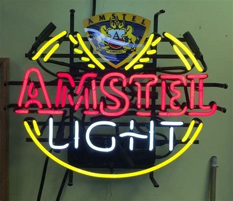 Bar and Pub Amstel Light Neon Sign