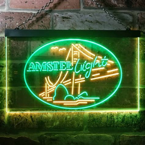 Amstel Light Neon Sign - Authentic Amstel Light Neon Sign