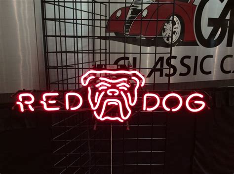 Best Red Dog Neon Sign for Sale