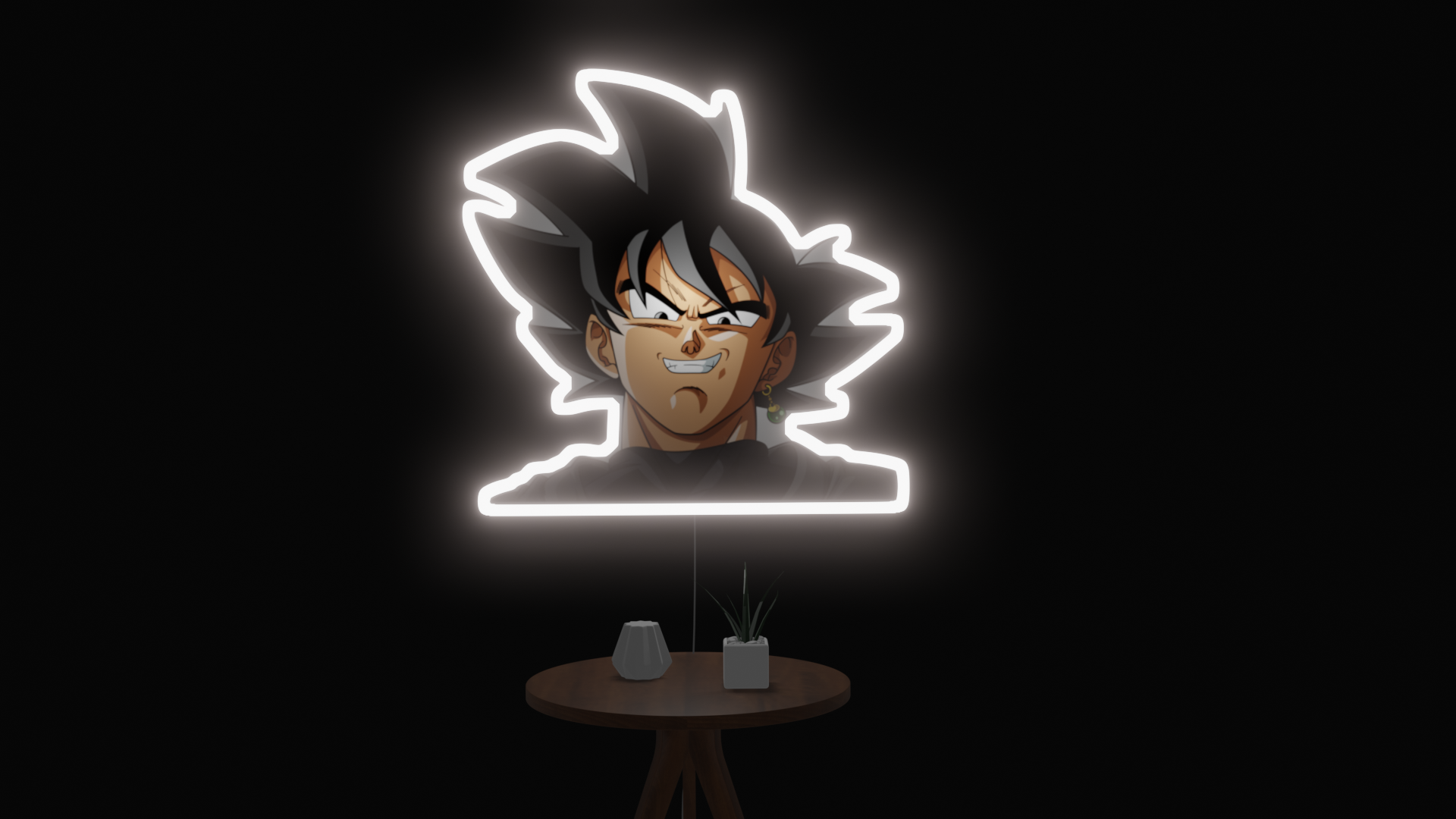 Goku Black Neon signe LED Wall