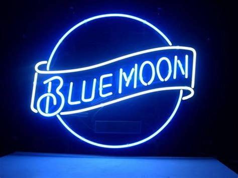 Blue Moon Neon Light by Lighting Direct