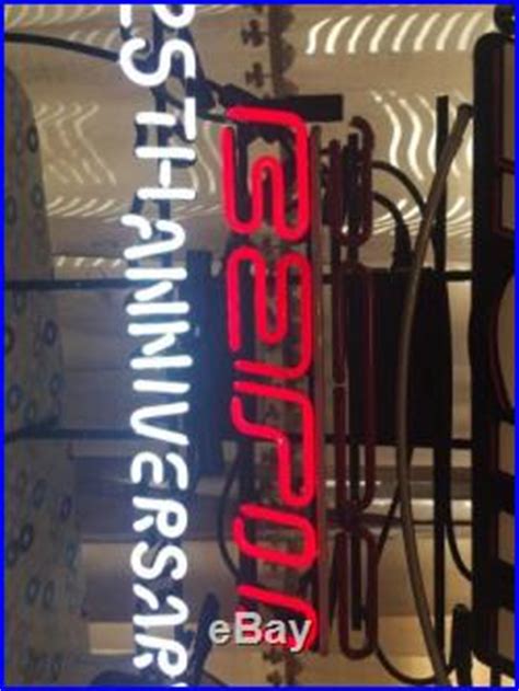 Bud Light ESPN 25th Anniversary Neon Sign for bar