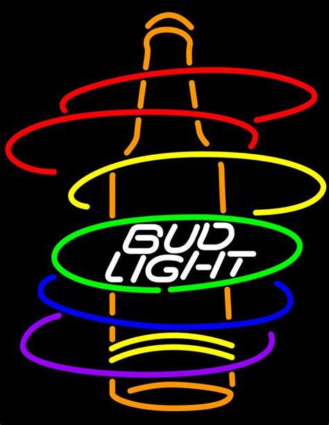 Signe de néon Bud Light pour les bars et restaurants