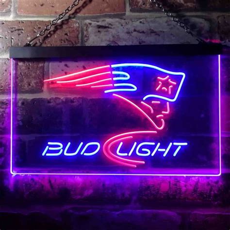 Signe de néon de Bud Light Patriots