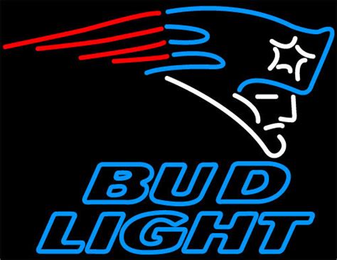 Signe de néon de Bud Light Patriots