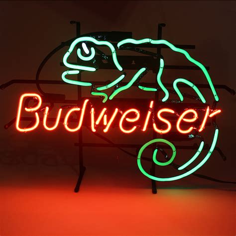 Signe de bière Budweiser pour bar