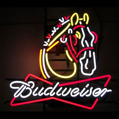 Budweiser Neon Sign - Clydesdale