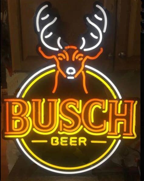 Busch Beer Deer Neon Sign