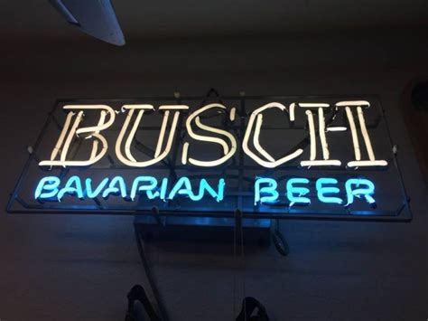 Busch Beer Neon