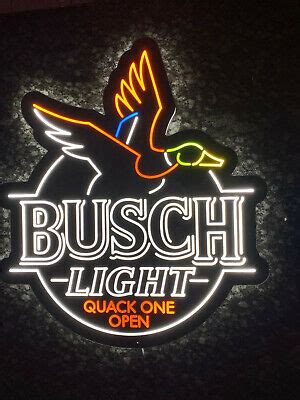 Busch Light Duck LED Neon Sign - Quality LED Signs for Sale