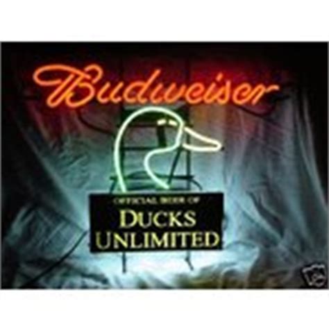 Busch Light Duck Sign - Neon Art for bar