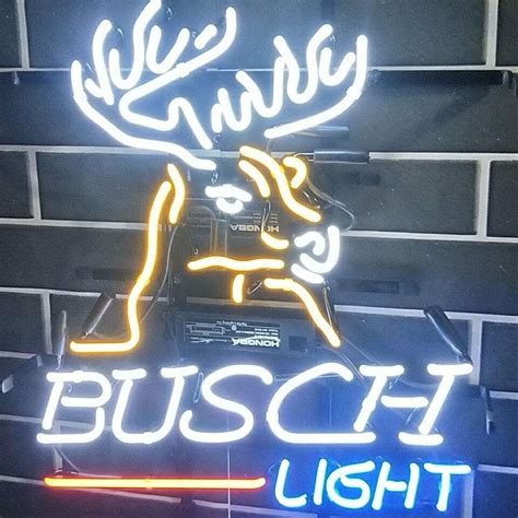 Bar and Pub Busch Light Neon Bar Sign