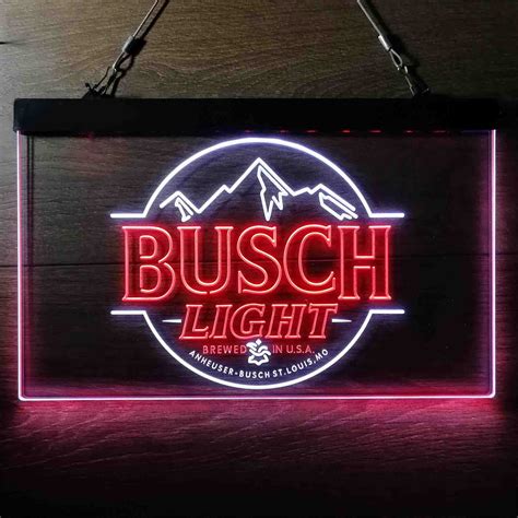 Enseigne de néon léger de Busch - SIGNES DE NEON de meilleure qualité