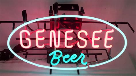 Buy a Michigan beer sign at the Genesee Brewery