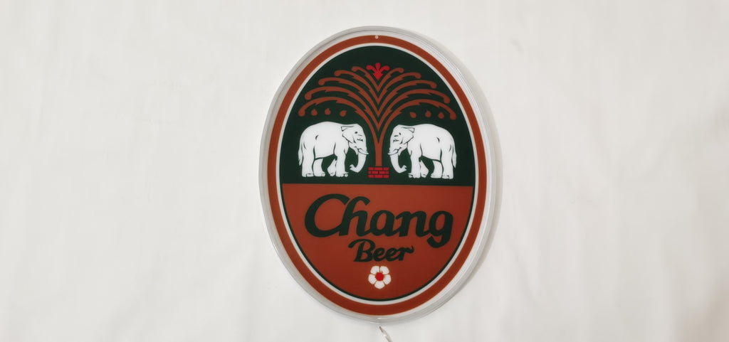 Chang beer light sign acrylic