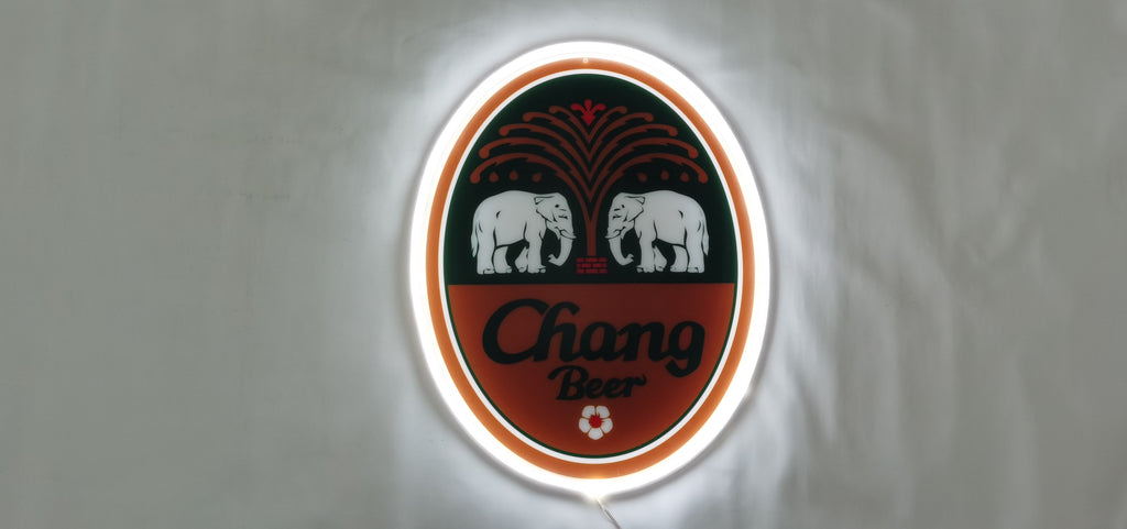 Chang signs beer light LED custom factory