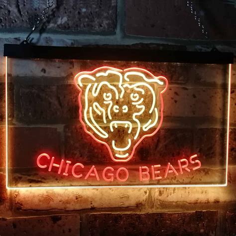 Chicago Bears Lighted Sign - Barnyard Sign