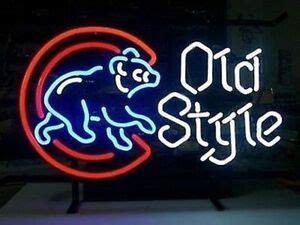 Bar and Pub Chicago Cubs Neon Sign