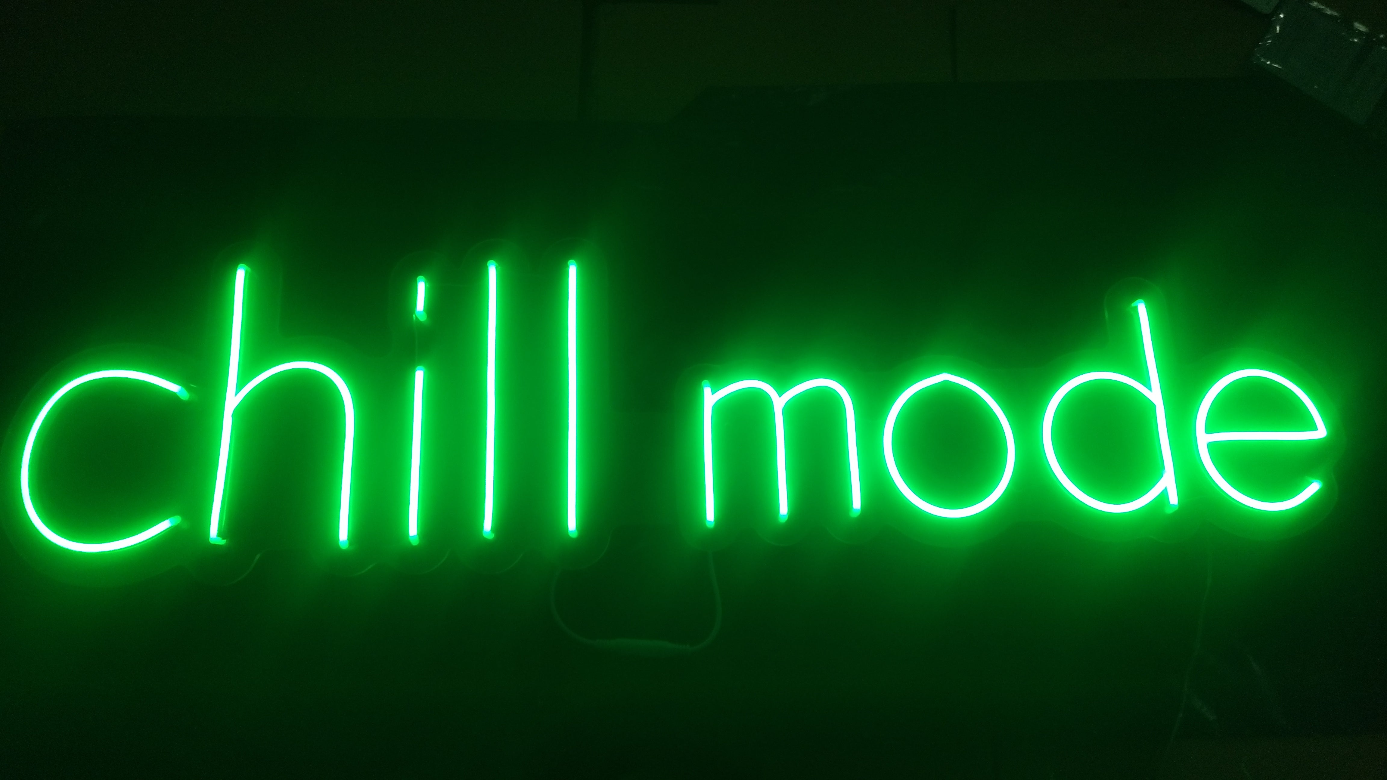 Chillmode neon sign