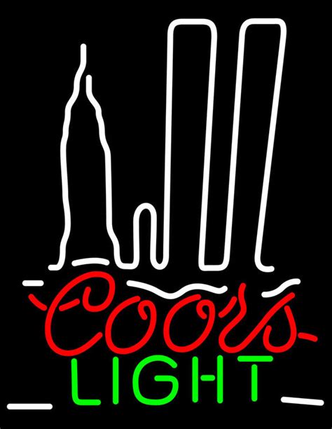 Coors Silver Bullet Lighted Sign