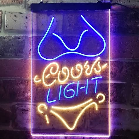 Coors Light Bikini Neon Sign