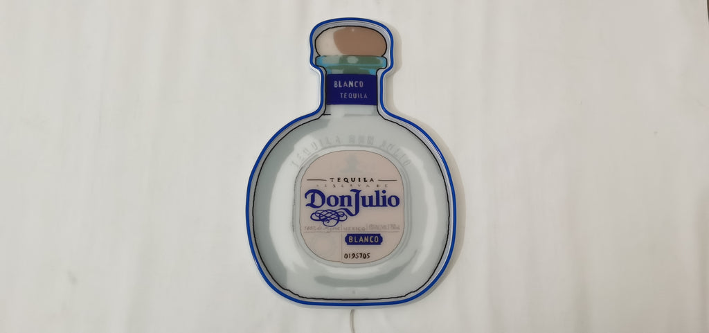 Don Julio bottle neon sign