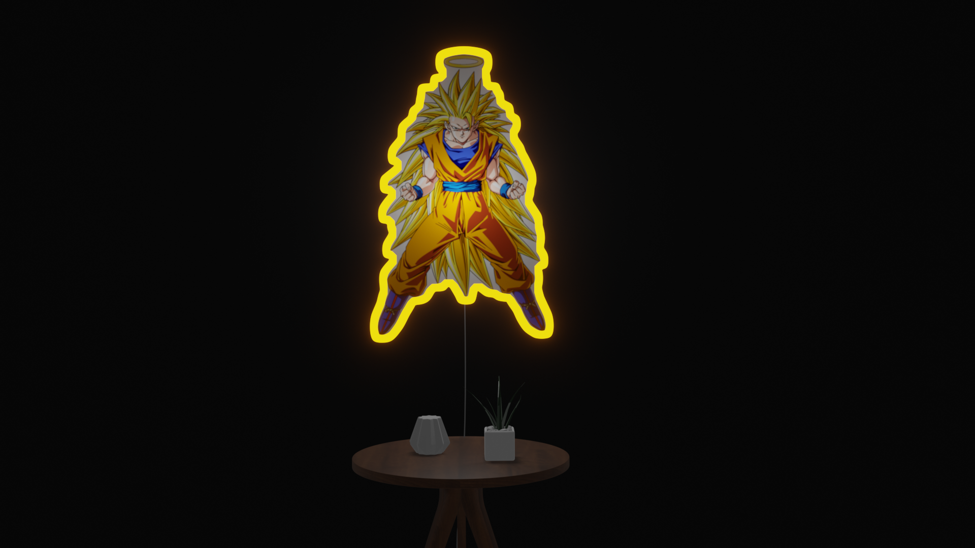 goku ssj3 neon sign for sale