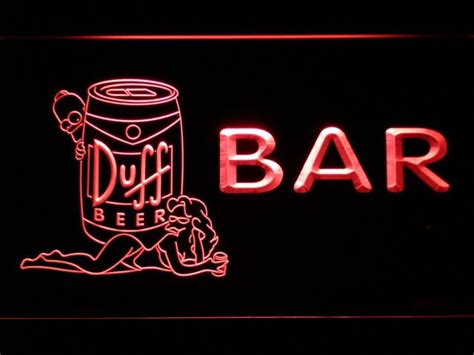 Bar and Pub Duff Signs - Custom Neon Signs for the modern business
