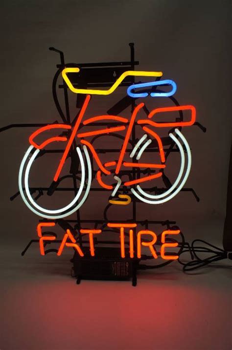 Fat Tire Neon Sign for bar