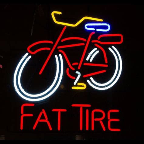 Fat Tire Neon Light