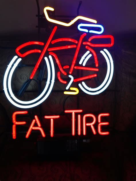 Fat Tire Neon Sign, Low Prices, Fast Delivery