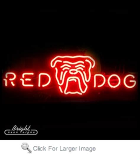 Find Your New Red Dog Lights Sign neons