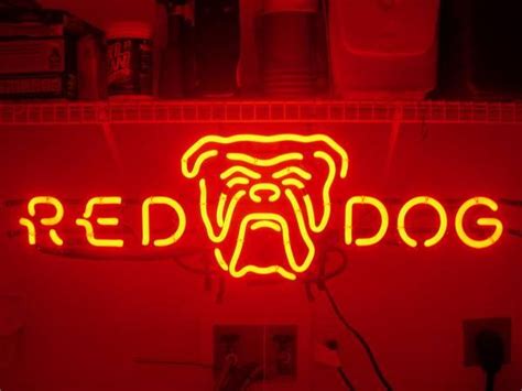 Find Your New Red Dog Neon Sign