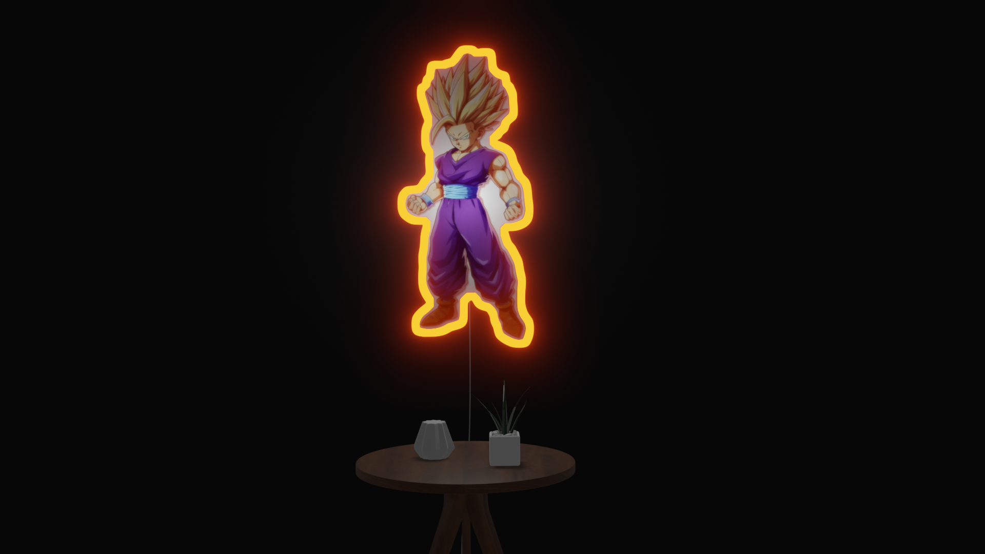 GOHAN SSJ2 Neon Sign