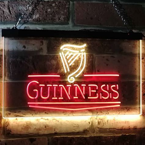 Bar and Pub Guinness Light Up Sign