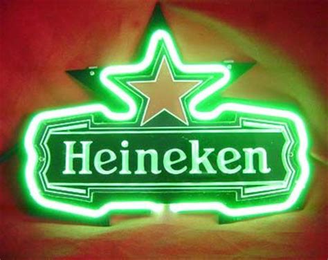 HEINEKEN BIERE NÉON LUMIÈRE